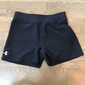 Under armour spandex shorts